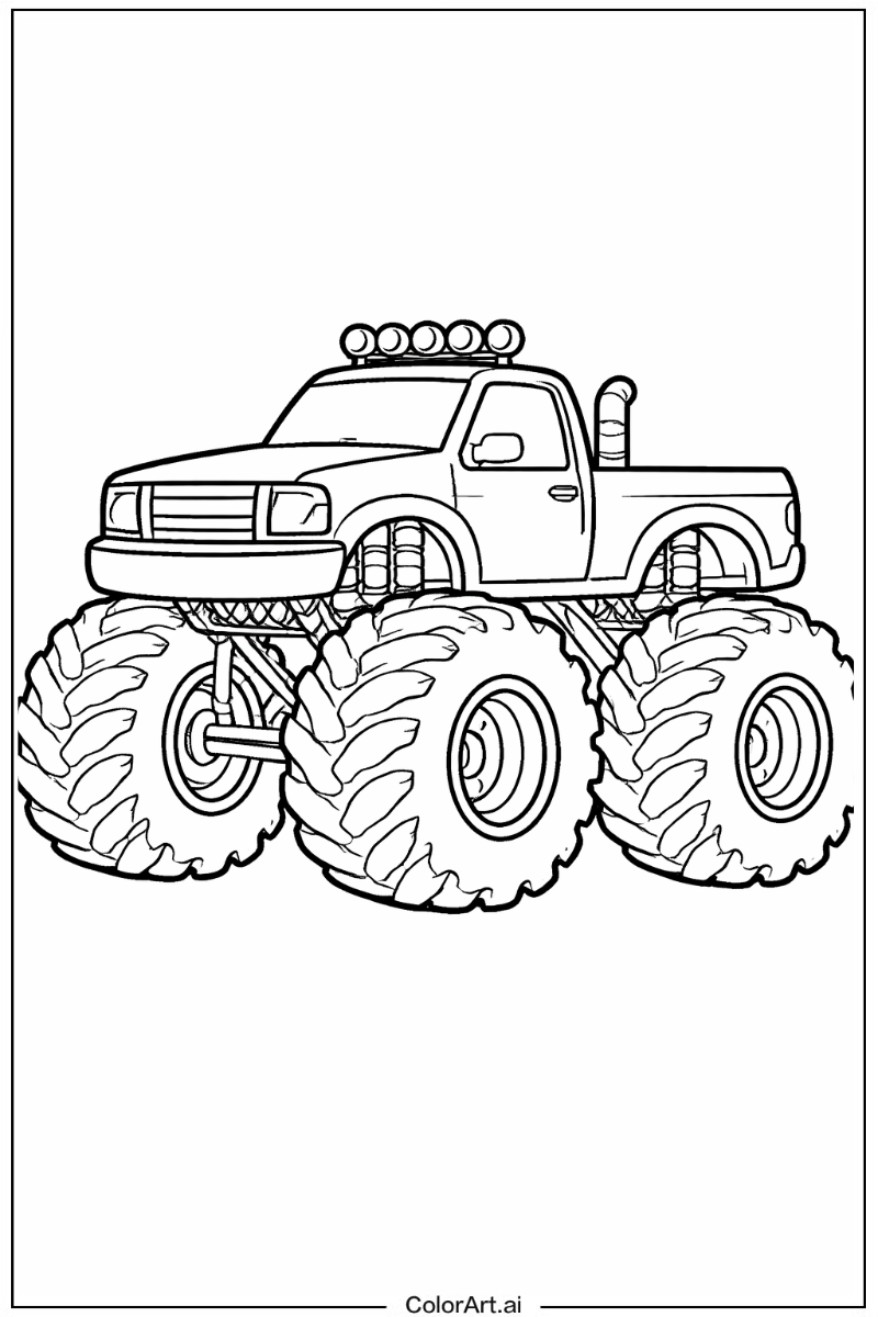 Easy monster truck Monster Truck