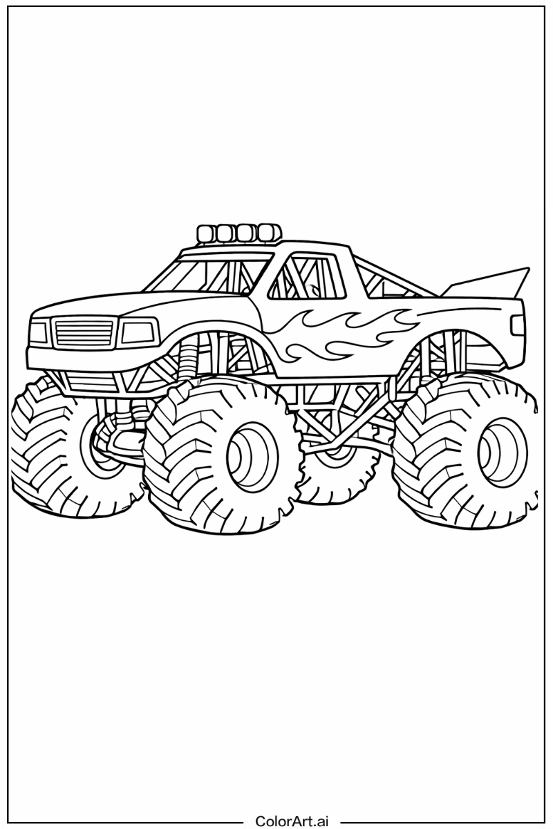 Monster jam truck Monster Truck 2