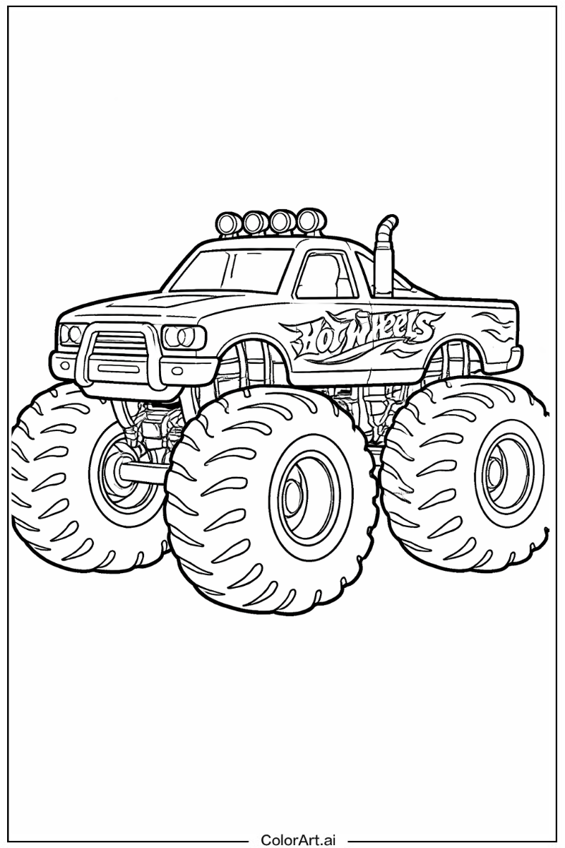 Hot wheels monster truck Monster Truck 2
