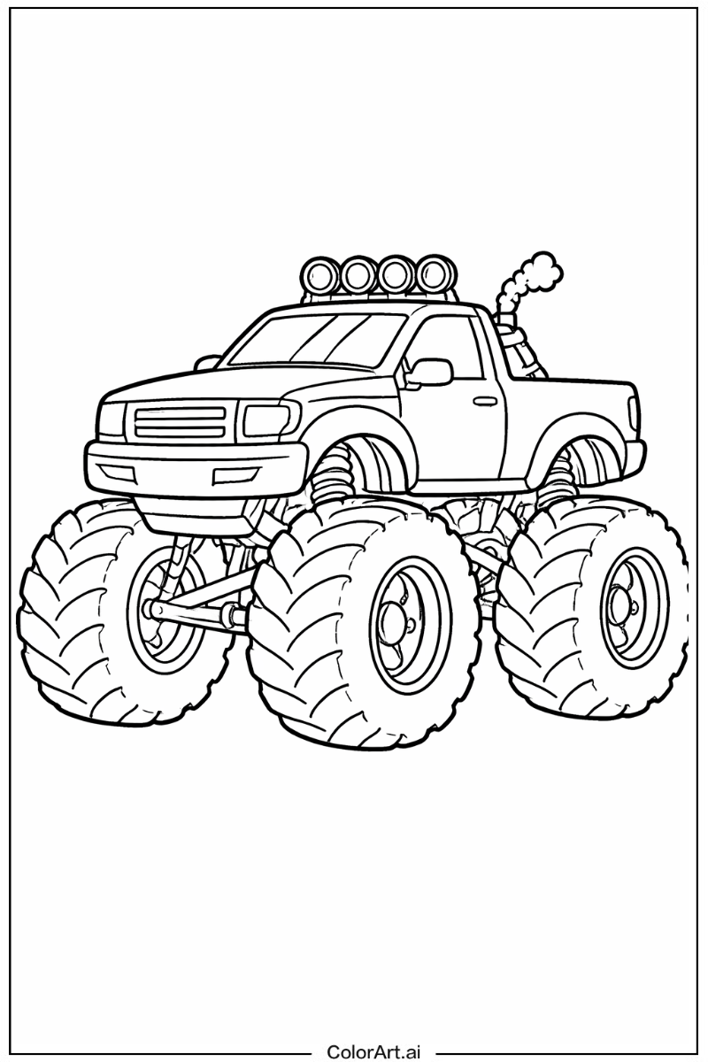Easy monster truck Monster Truck 2