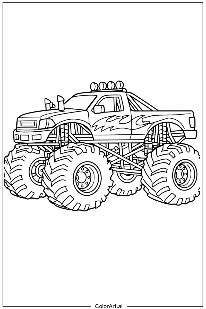 Monster jam truck Monster Truck 5