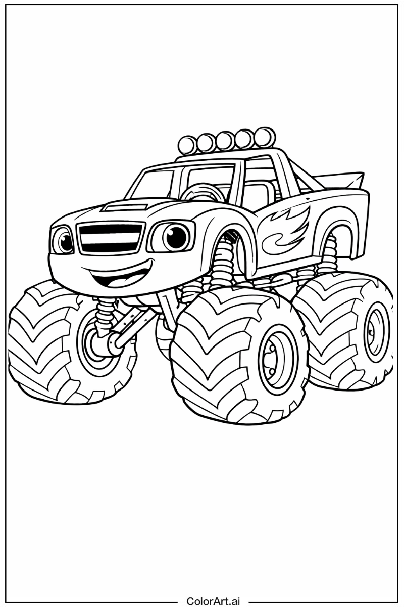 Blaze monster truck Monster Truck