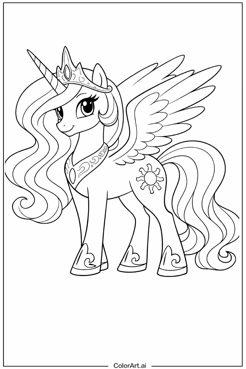 Celestia My Little Pony