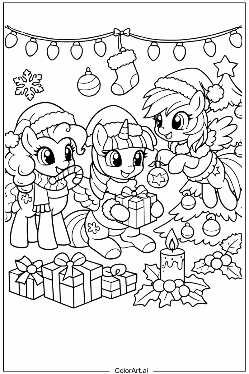 Christmas My Little Pony