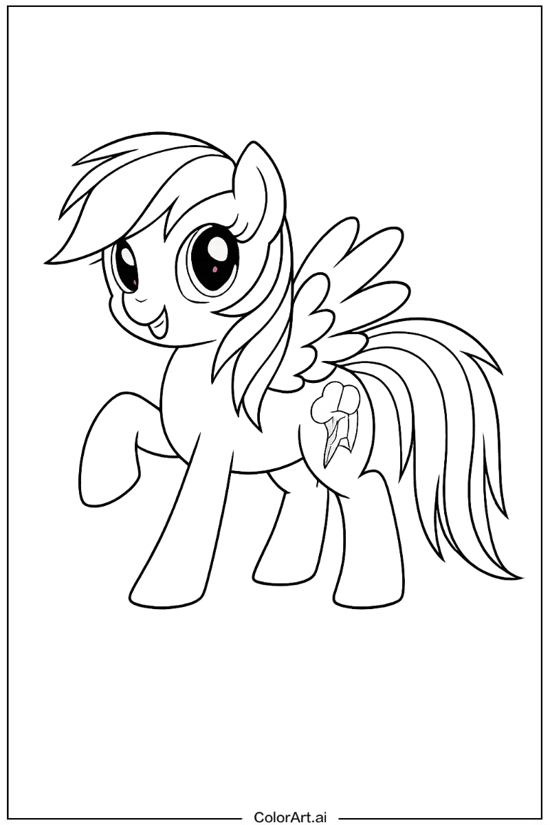 Rainbow dash My Little Pony