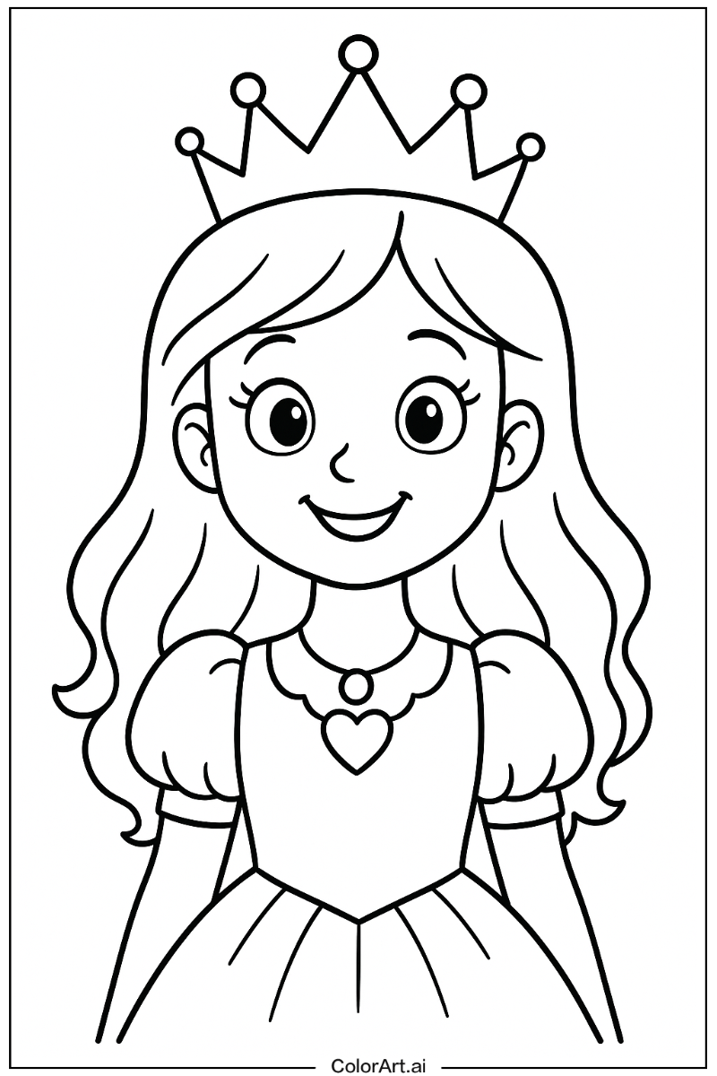 Happy Princess Portrait 2