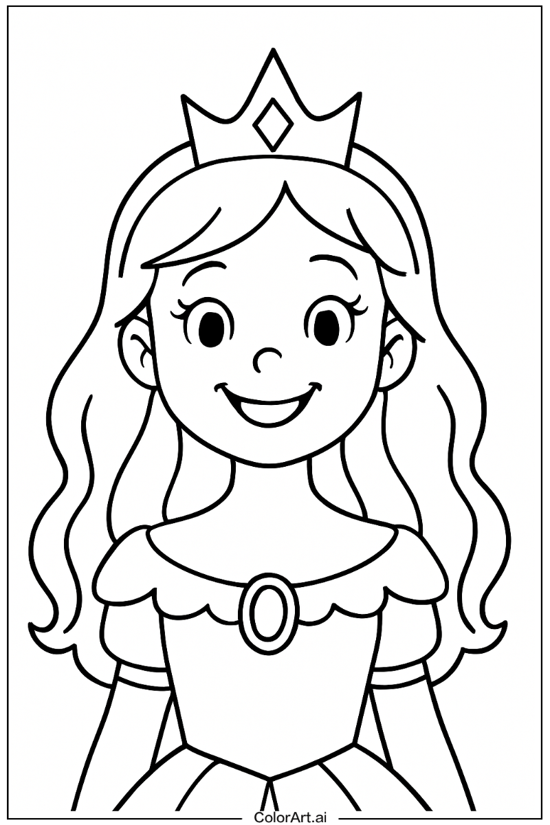 Happy Princess Portrait 4