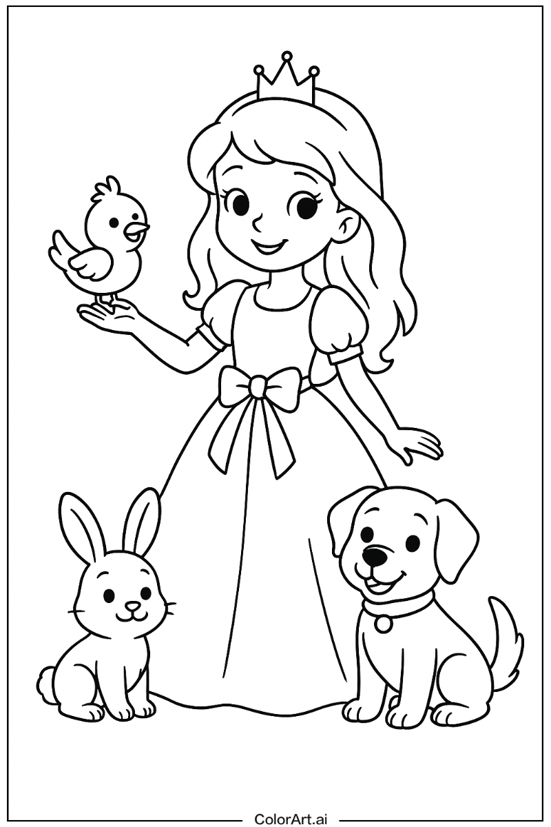 Princess with Friends 4