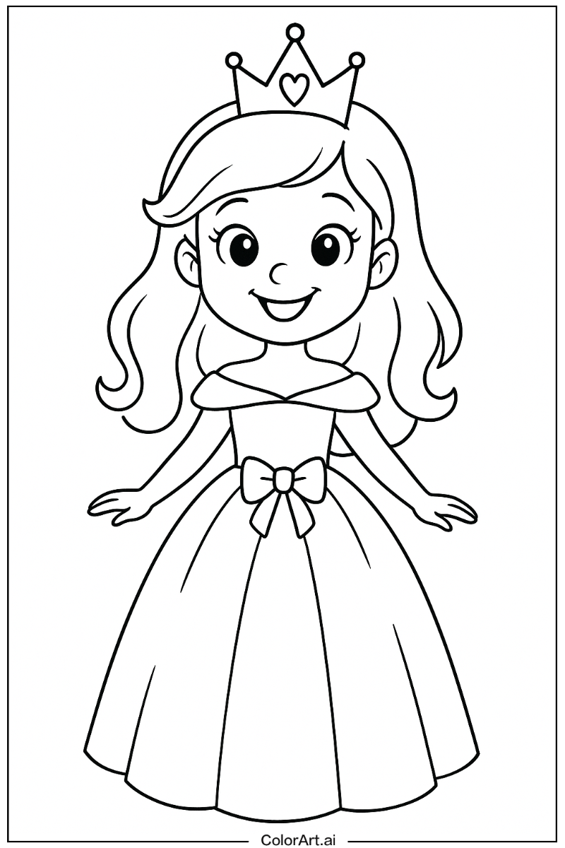 Happy Princess Portrait 5