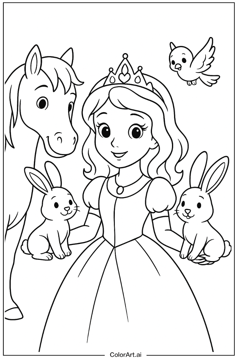 Princess with Friends 5