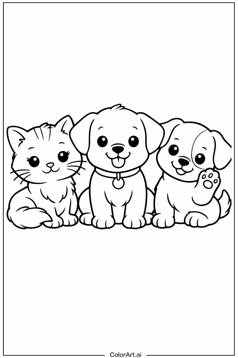 Kitty and puppy Puppy 2