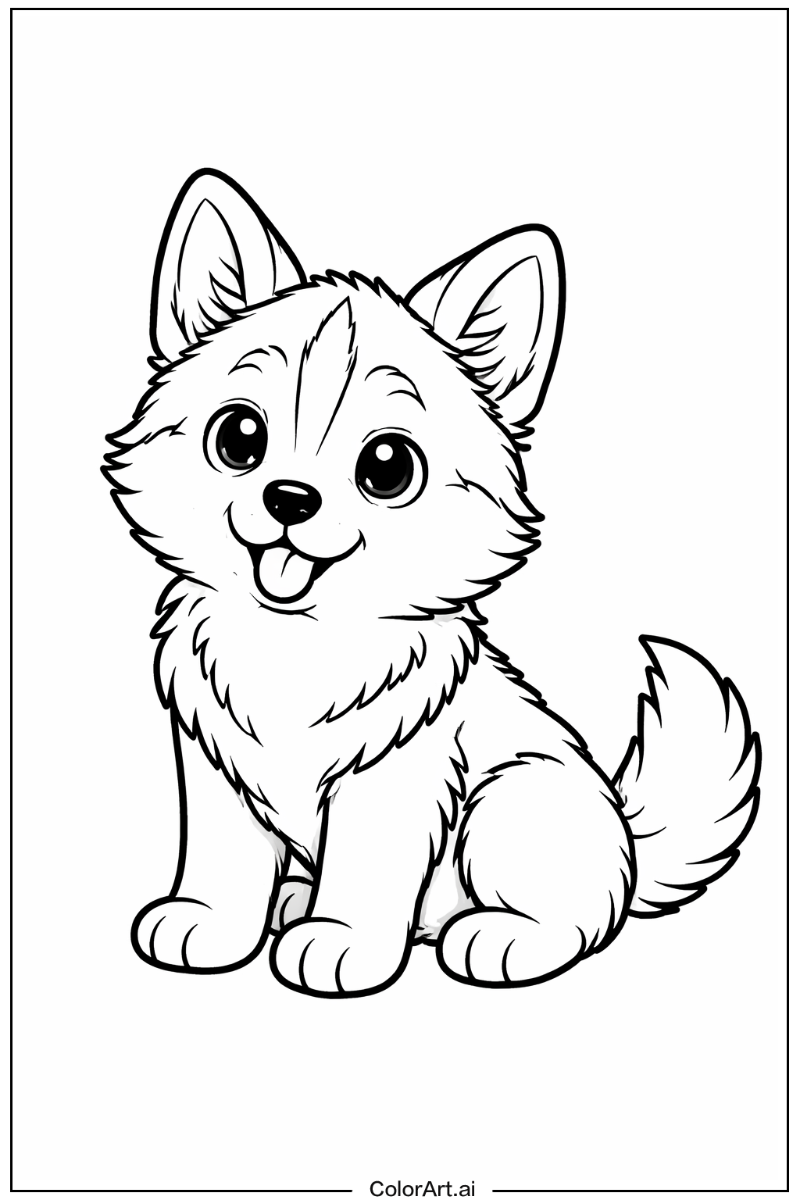 Siberian husky puppy Puppy 2