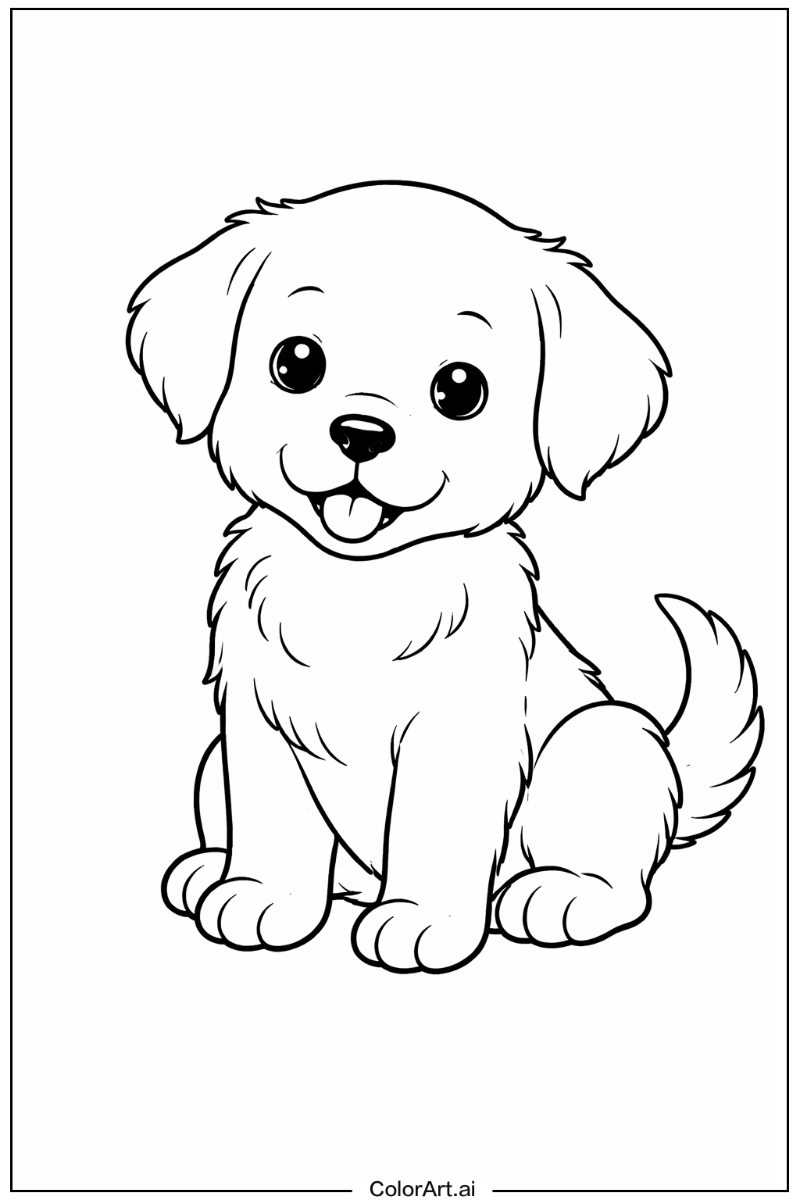 Realistic puppy Puppy 3