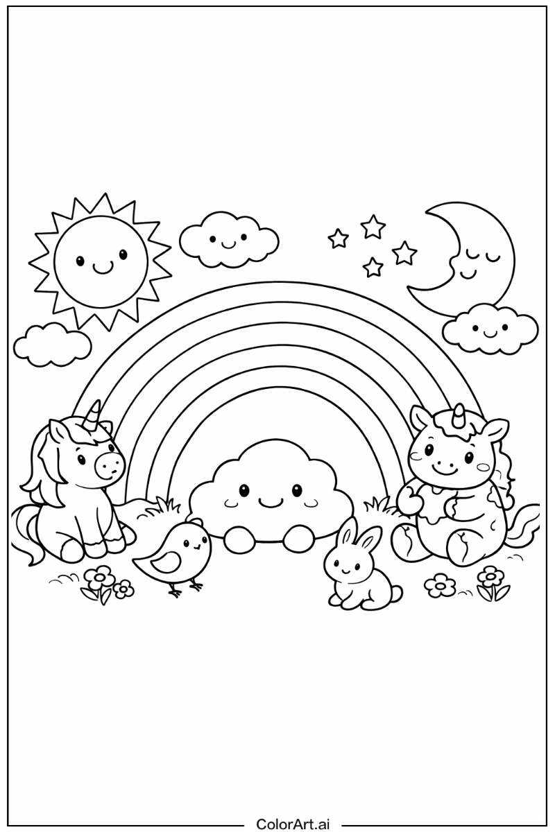 Rainbow with Friends