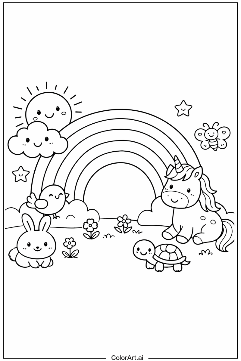 Rainbow with Friends