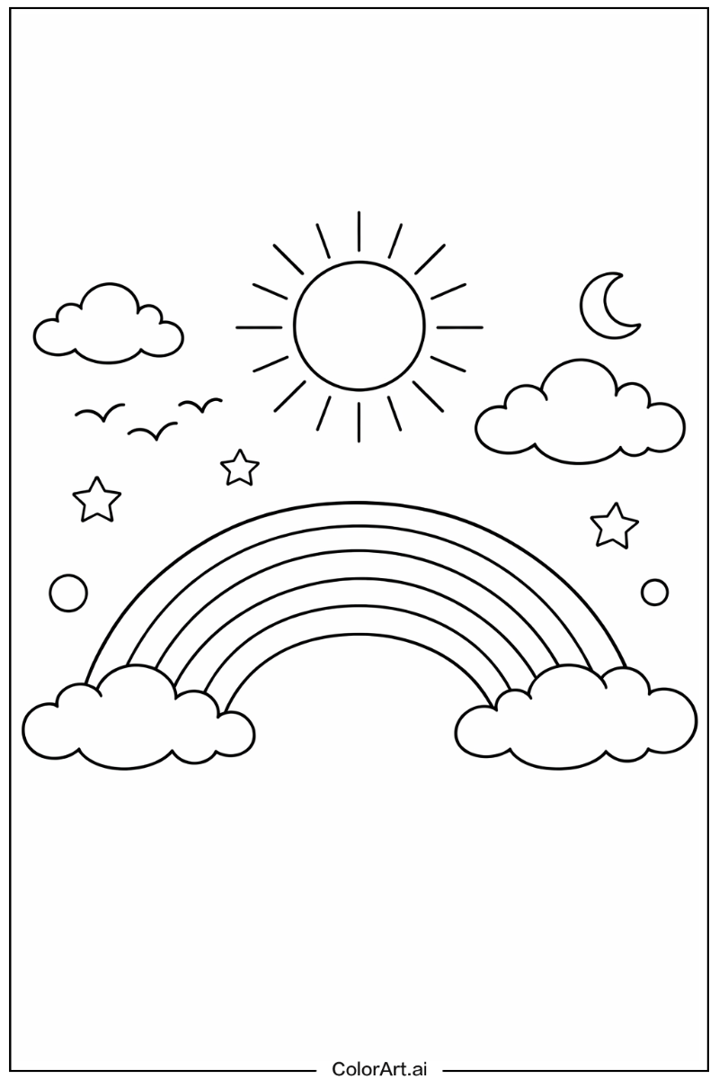 Rainbow Under the Sun