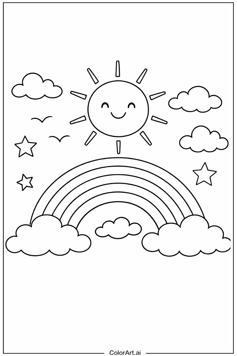 Rainbow Under the Sun