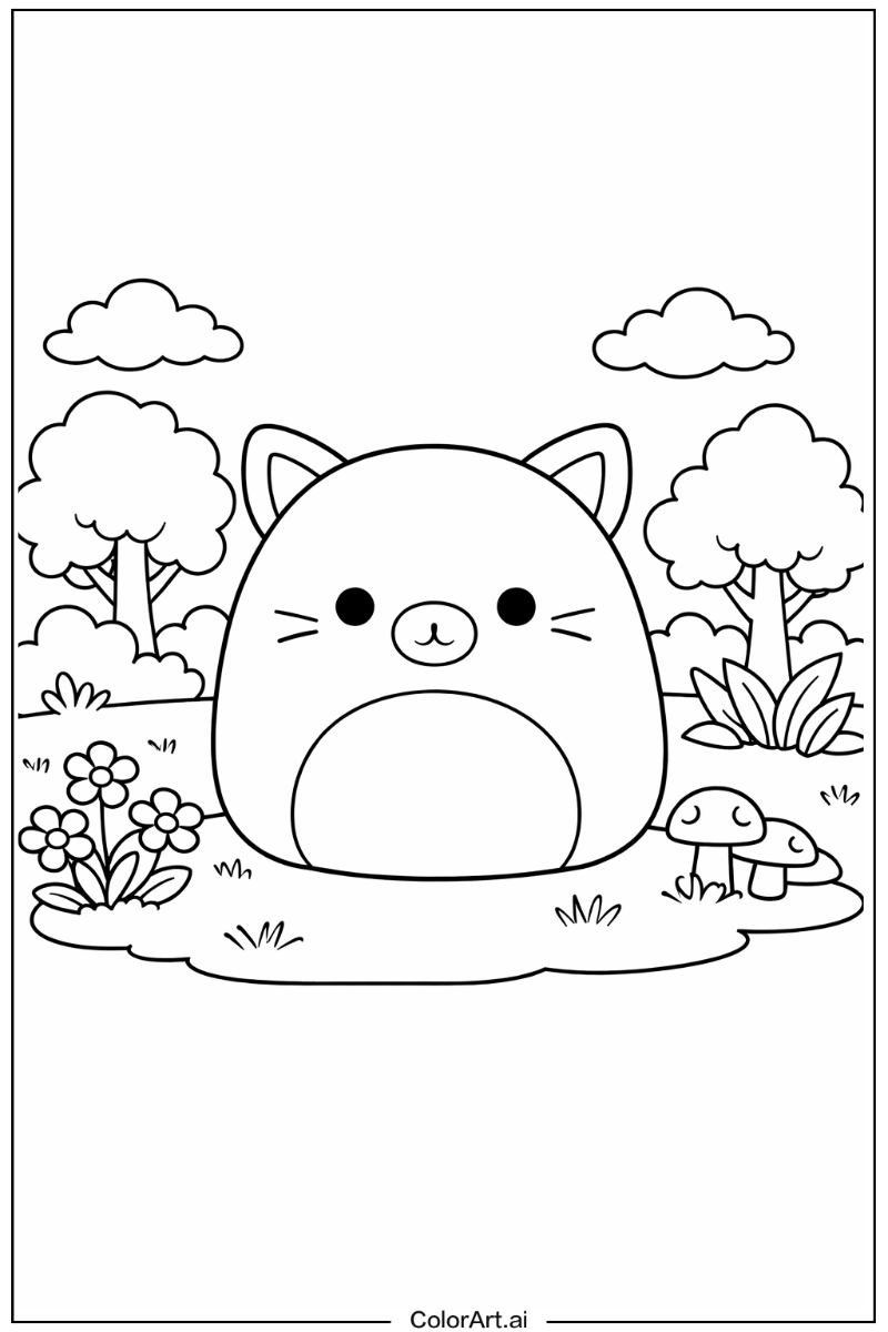 Squishmallow in Nature 2
