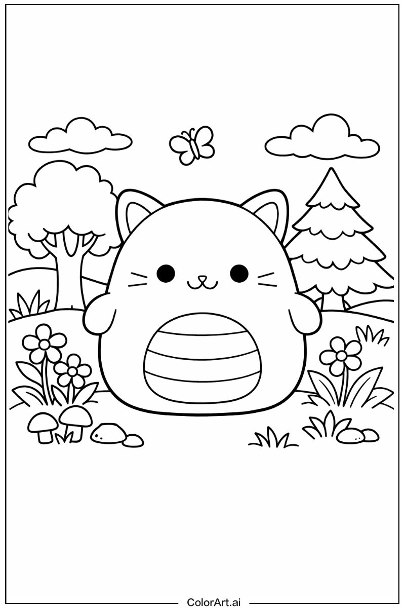 Squishmallow in Nature 3