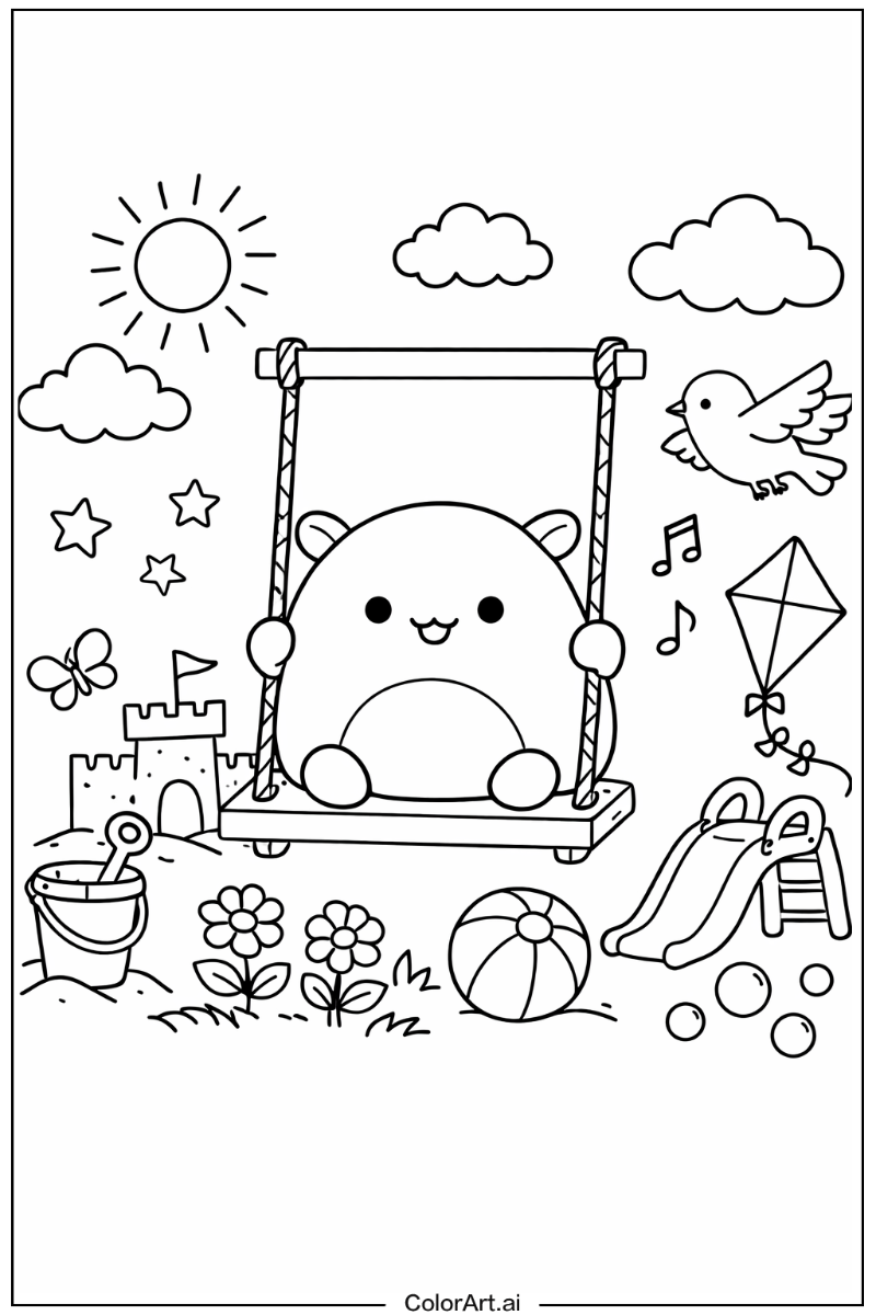 Squishmallow Having Fun 4