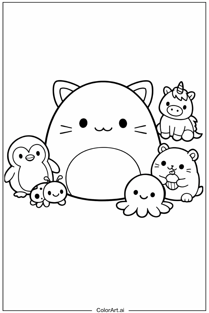 Squishmallow with Friends