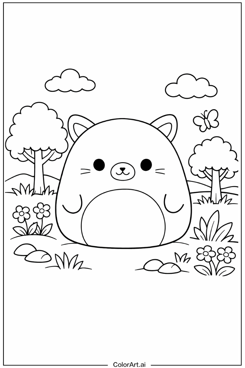 Squishmallow in Nature 5