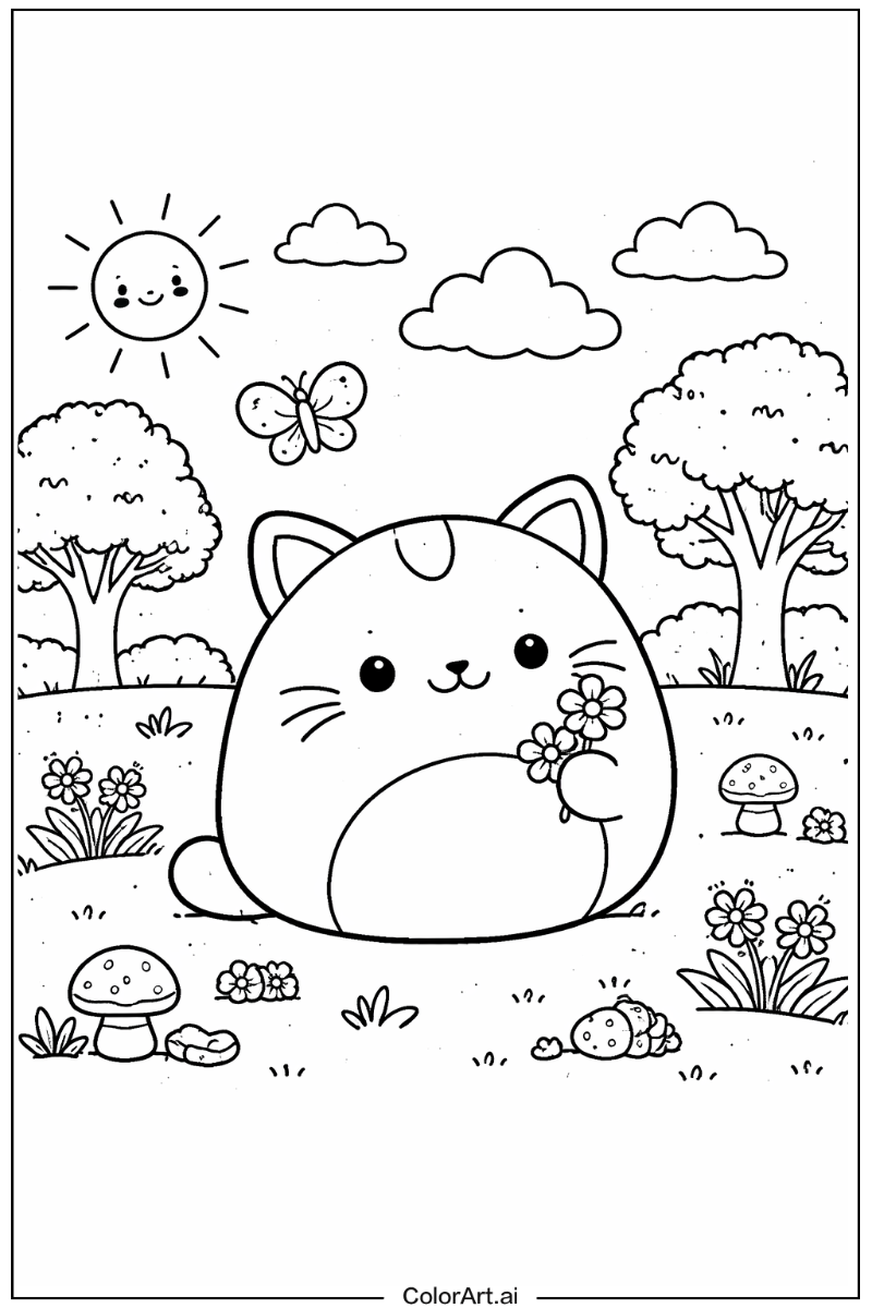 Squishmallow Playing Outside 6