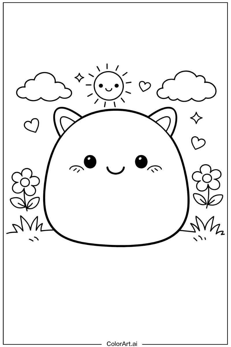 Smiling Squishmallow