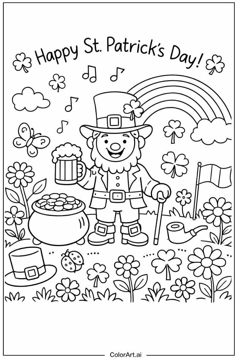 st patrick s day in a Garden 3