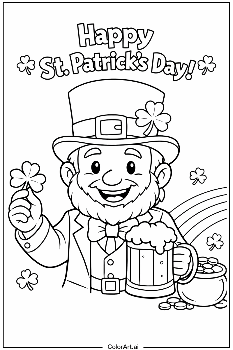 Happy st patrick s day Portrait