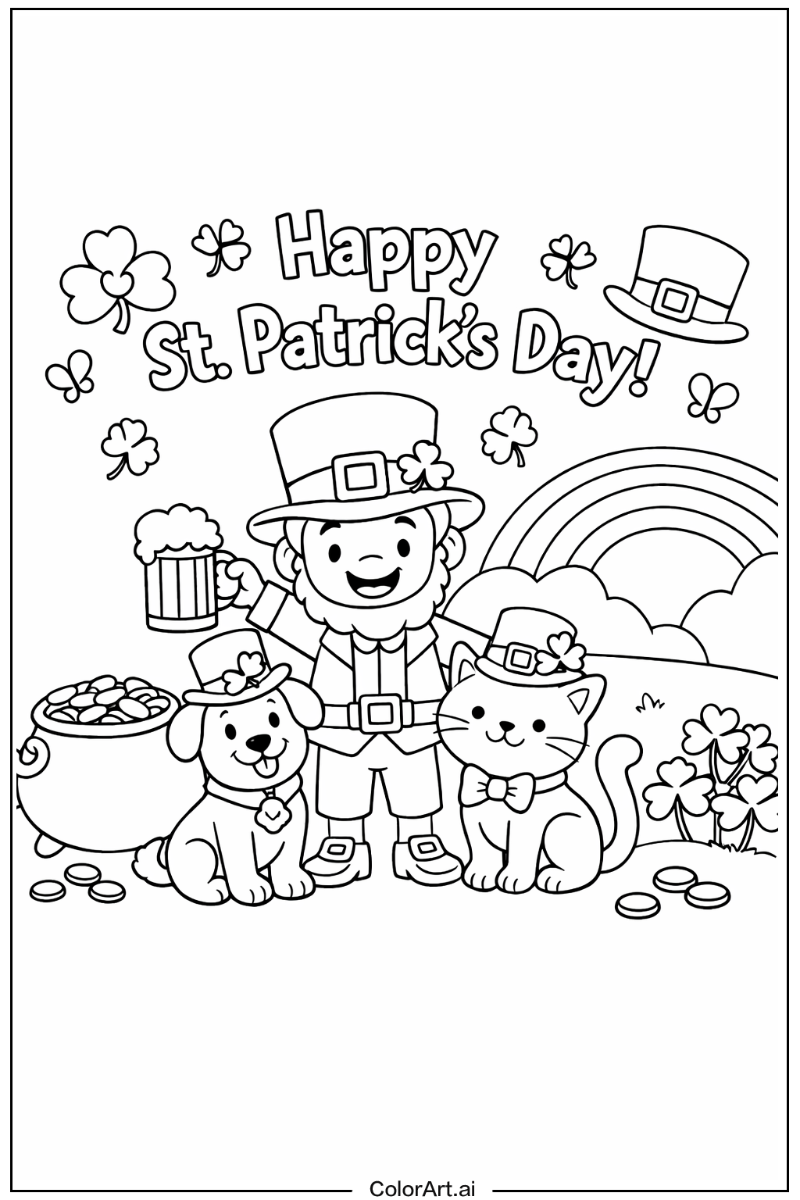 st patrick s day with Friends 4