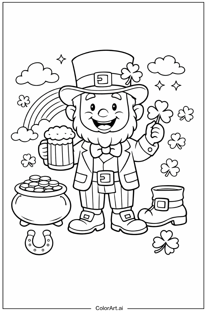 Smiling st patrick s day