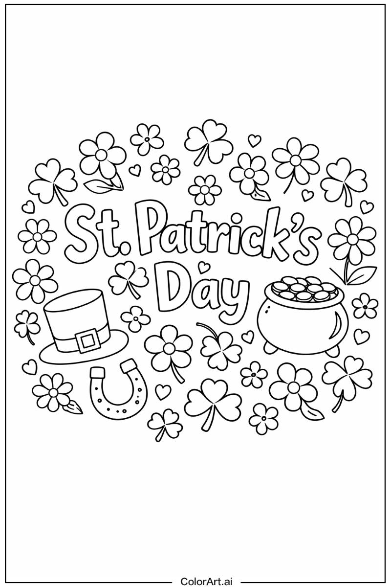 st patrick s day with Flowers