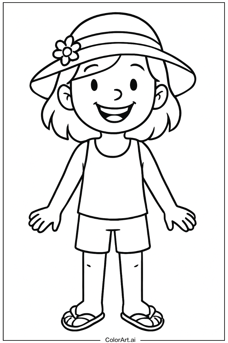 Happy Summer Portrait