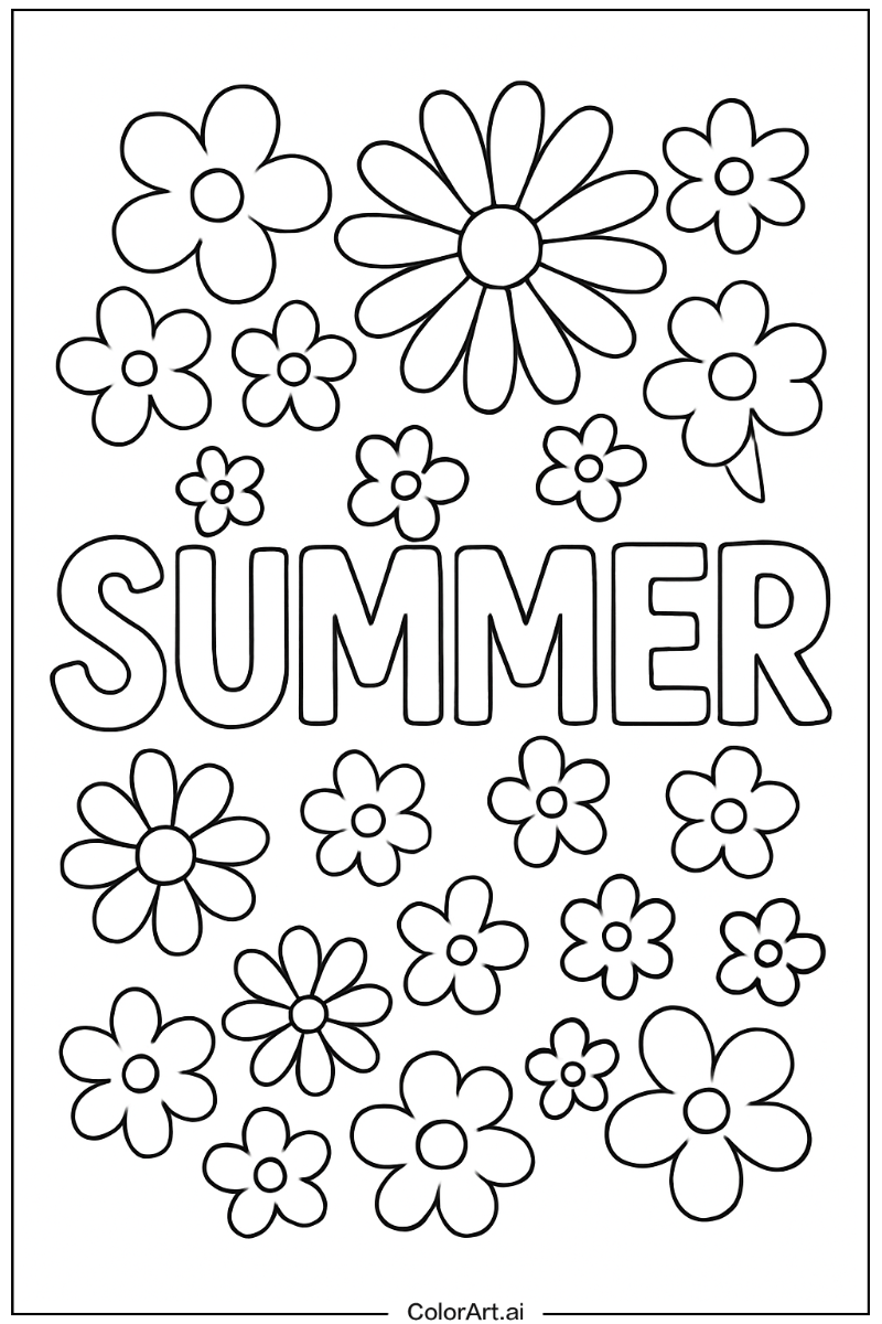 Summer with Flowers 3