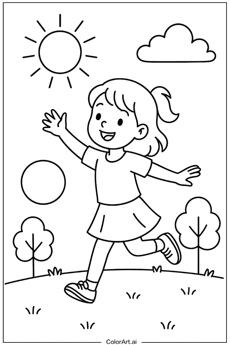 Summer Playing Outside 4