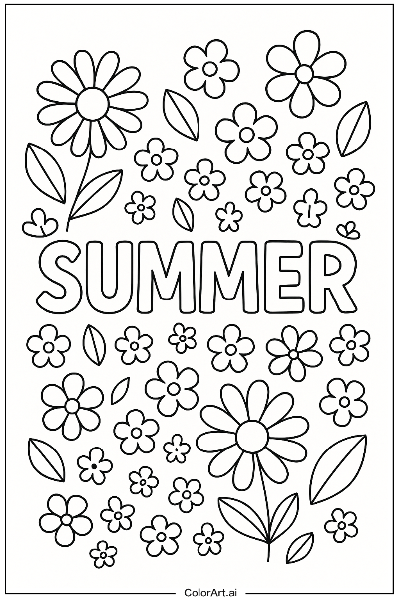 Summer with Flowers 4