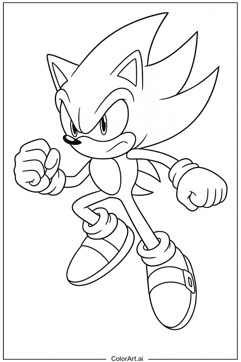 Super Sonic Realistic Style