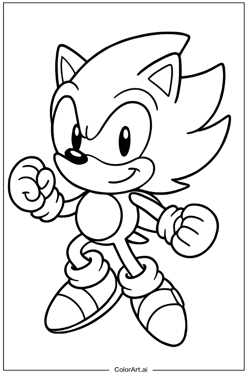 Super Sonic Cute Style 2