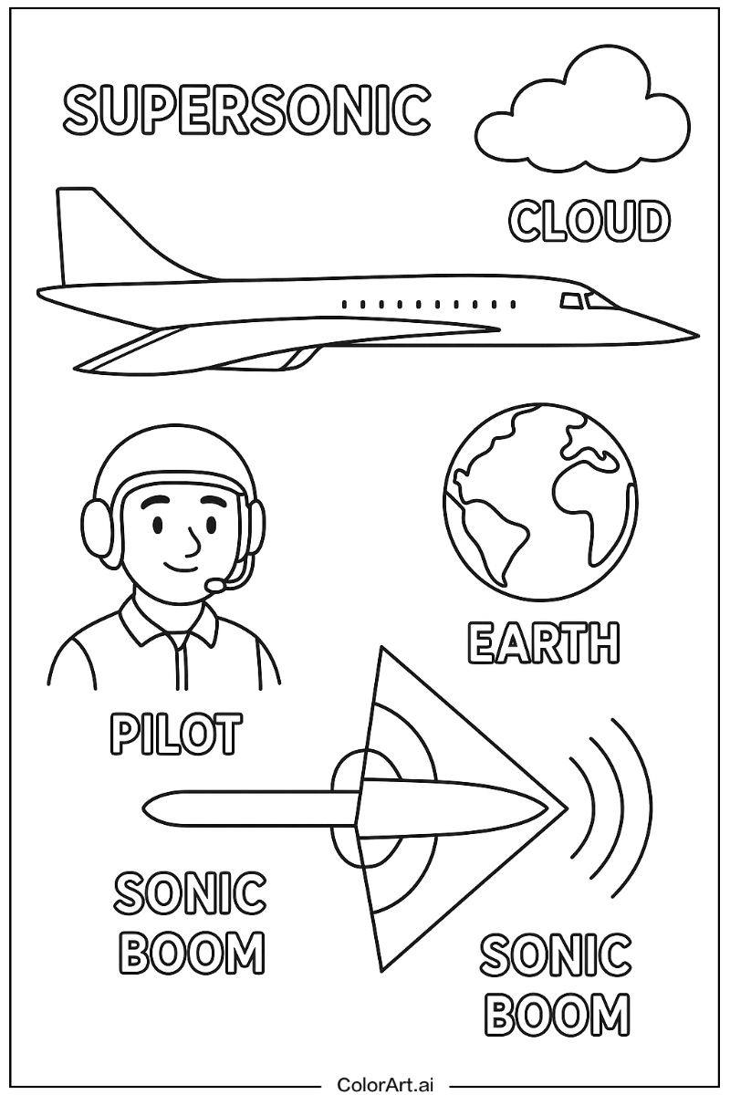 Super Sonic Educational Art 2