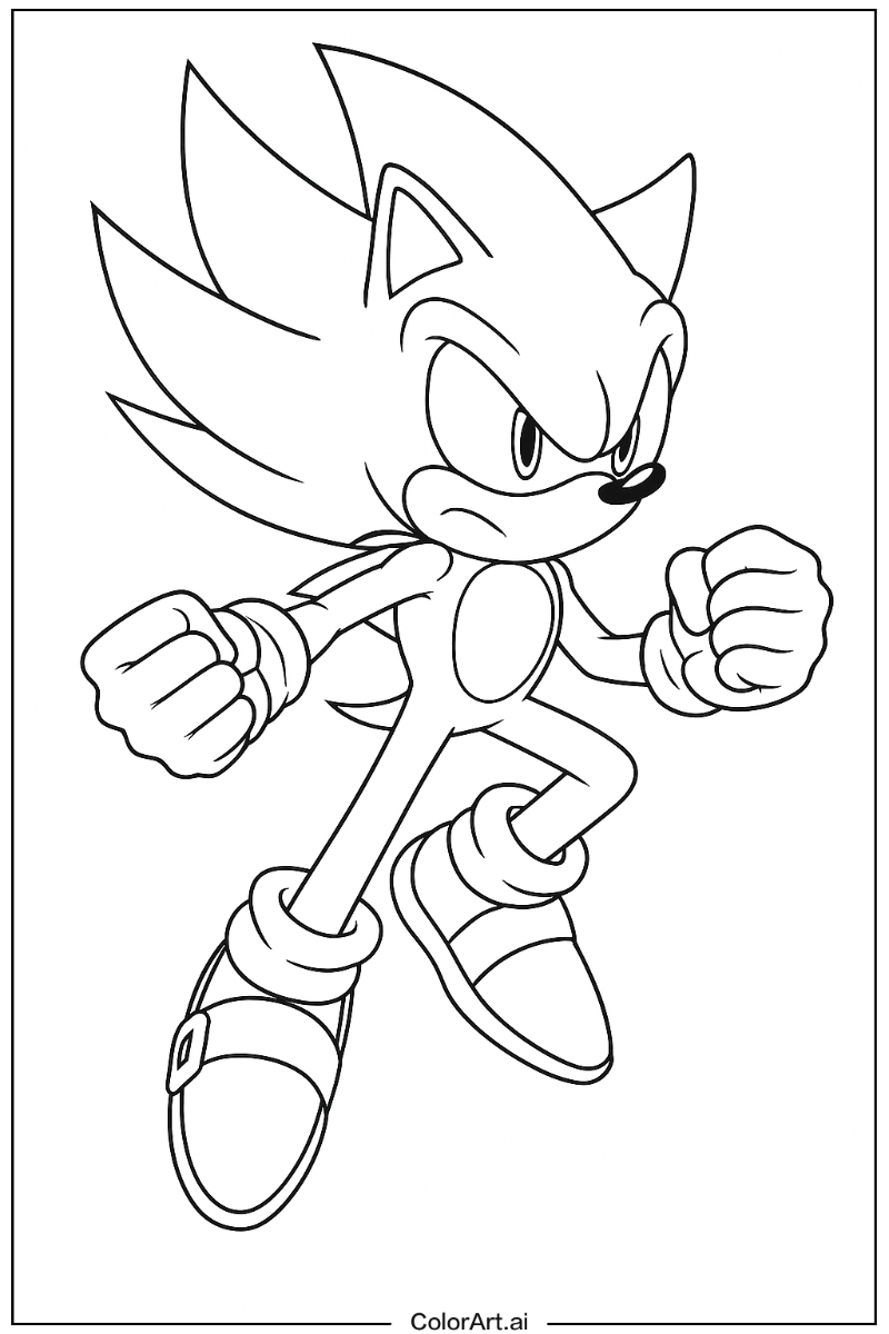 Super Sonic Realistic Style 2