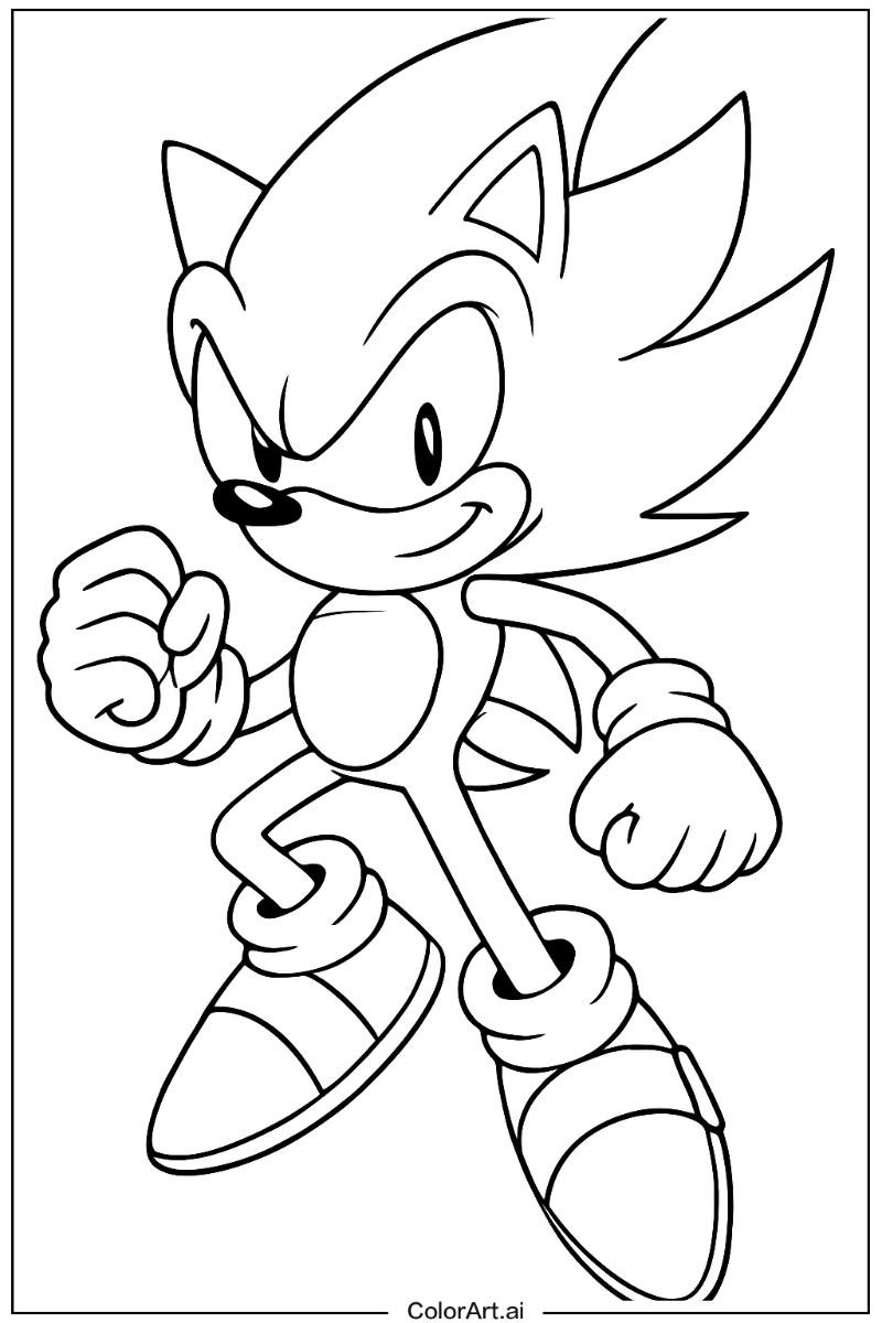 Super Sonic Cartoon Fun 3
