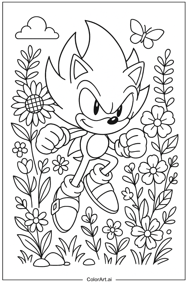 Super Sonic Nature Theme 3