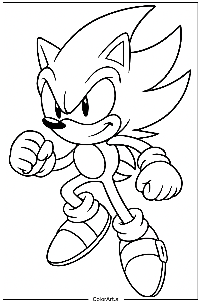 Super Sonic Cartoon Fun 4