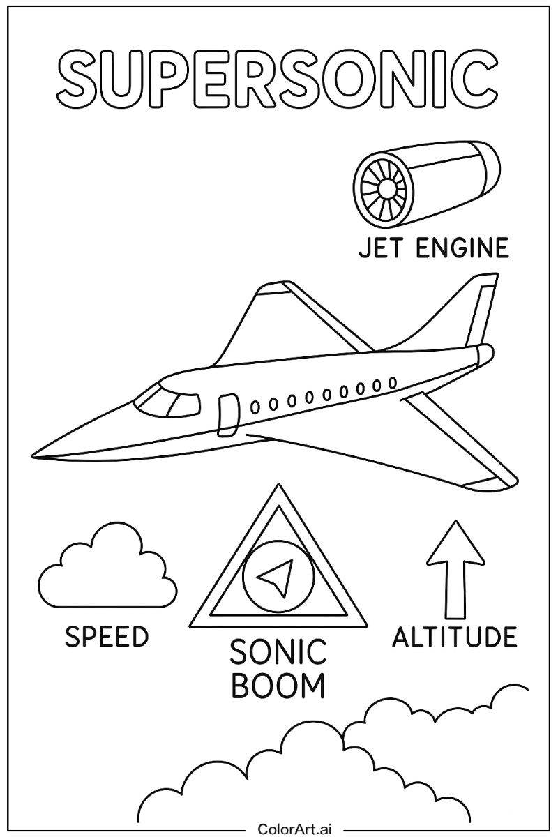 Super Sonic Educational Art 4