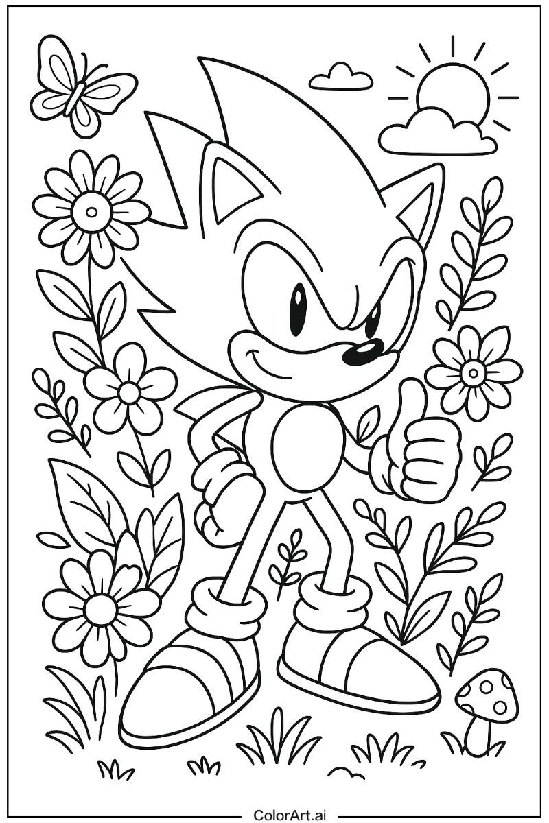 Super Sonic Nature Theme 4