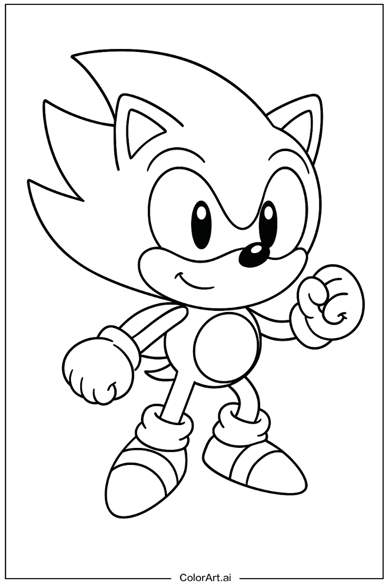 Super Sonic Cute Style 5