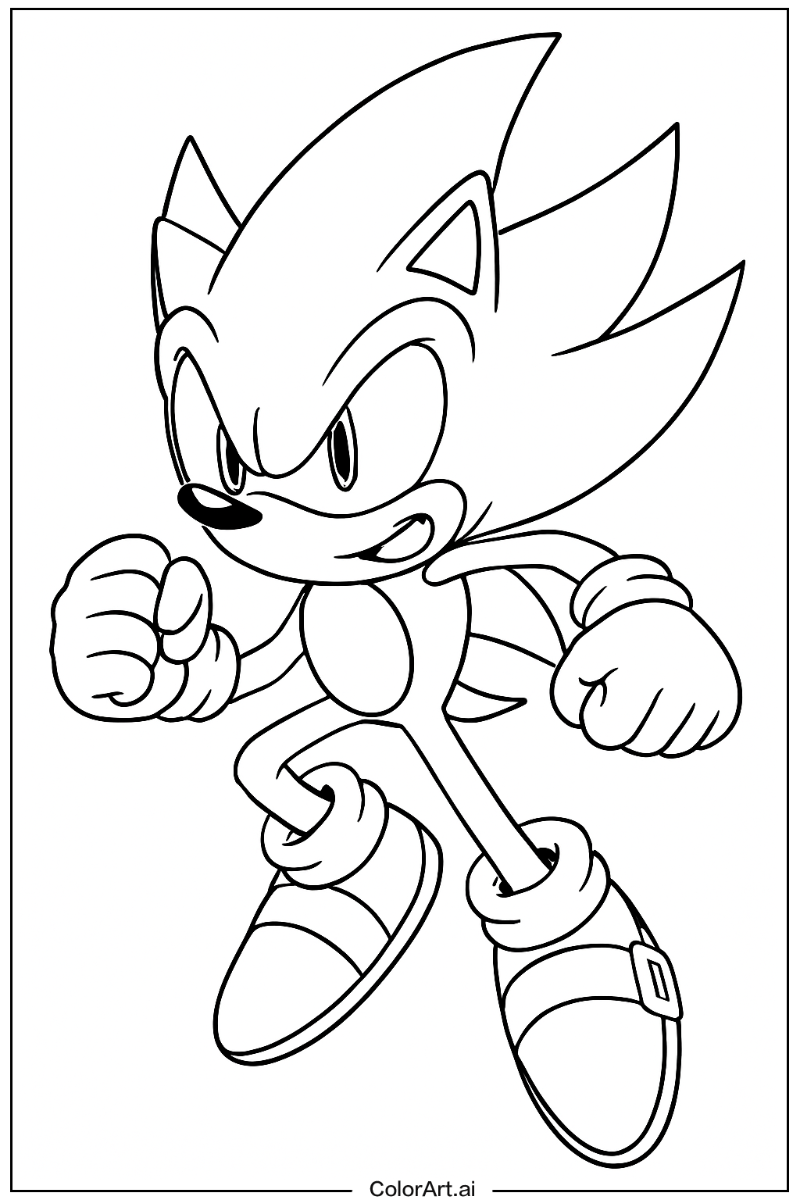 Super Sonic Cartoon Fun 5