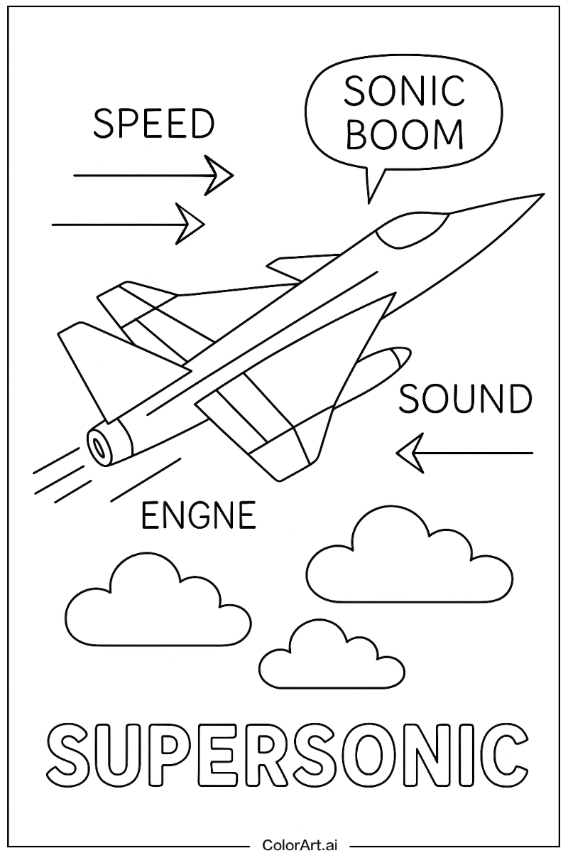 Super Sonic Educational Art 5