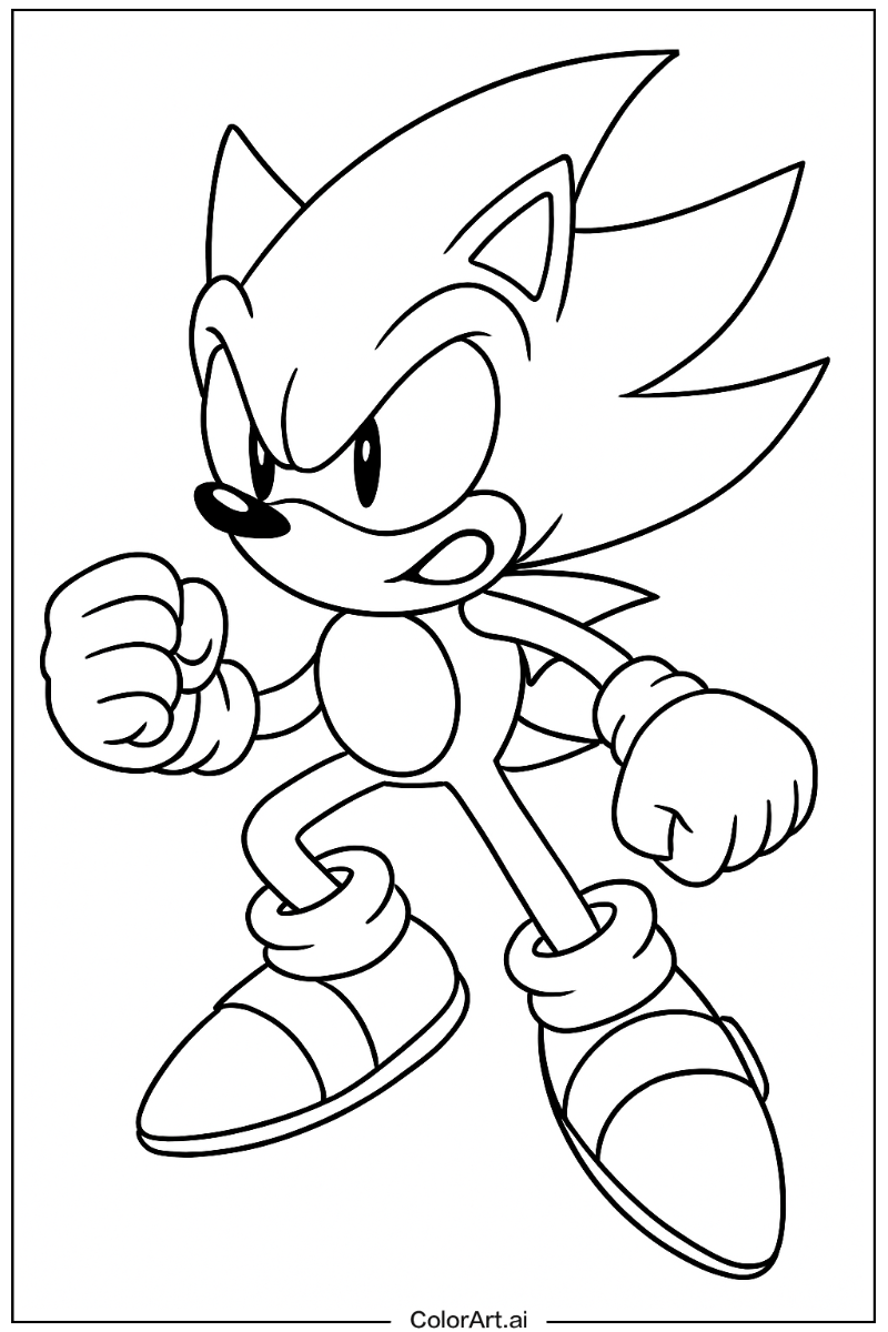 Super Sonic Cartoon Fun